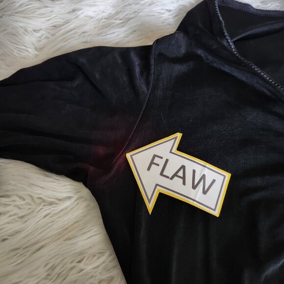 Lane Bryant Slinky Cardigan Black Sz 18 20 Knit Stretchy LIQUID Knit - Picture 8 of 11